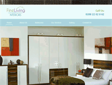 Tablet Screenshot of finelivinginteriors.com